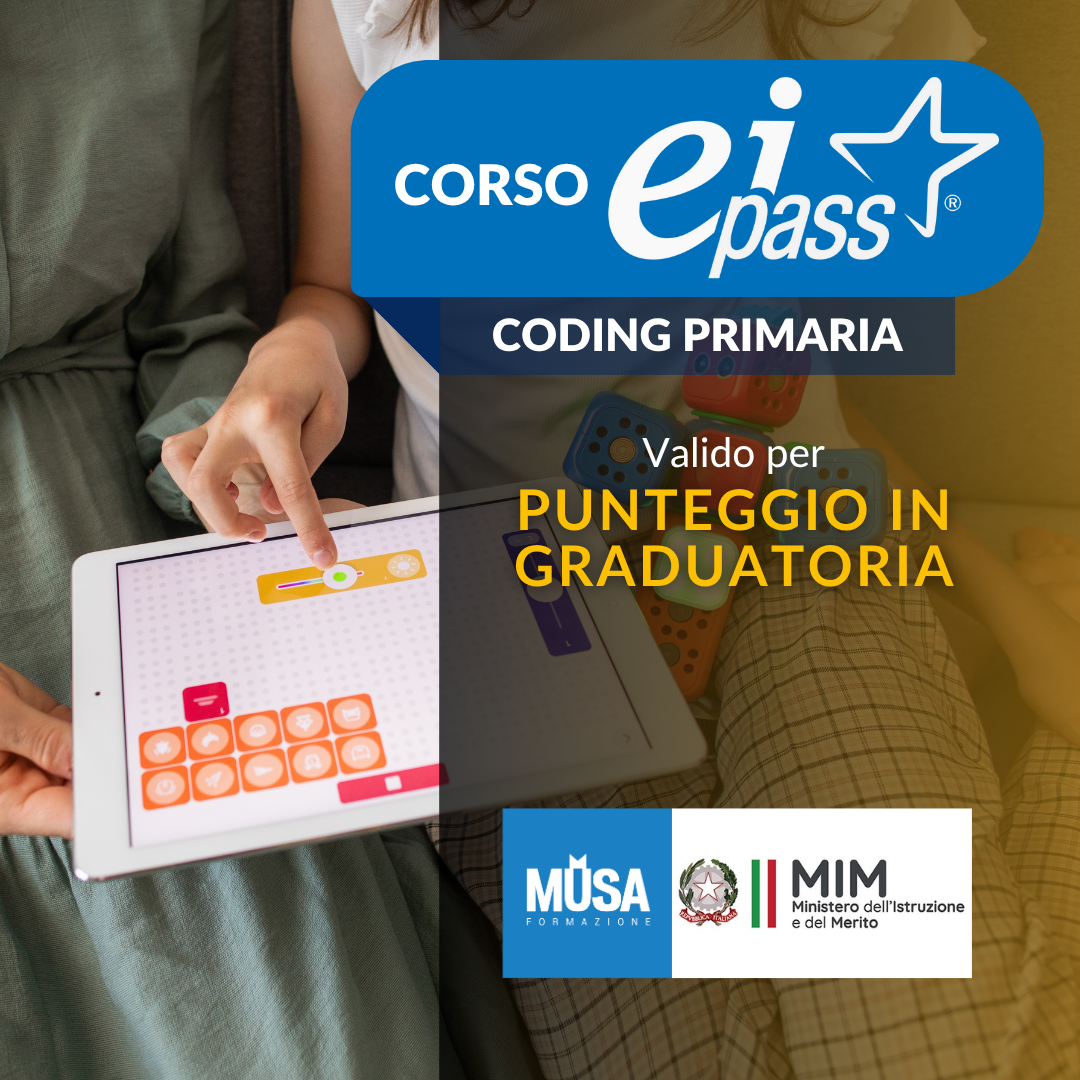 Corso Eipass Coding Primaria con Certificazione Online