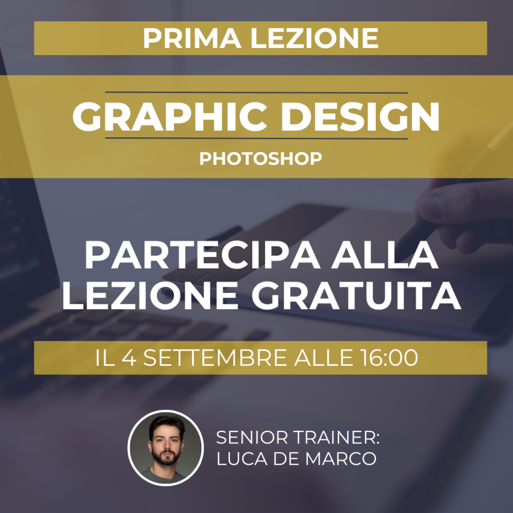 Lezione Gratuita Corso di Photoshop del 4 Settembre