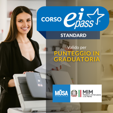 Certificazione Eipass Standard DigComp 2.2 - 1 punto in GPS