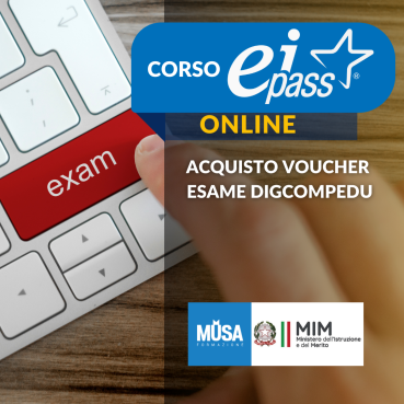 Voucher singolo modulo esame DigCompEdu