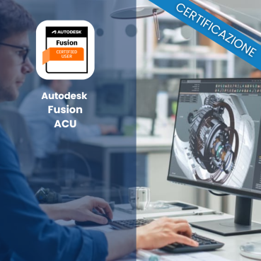 Voucher Certificazione Autodesk Fusion 360 CAD Cam